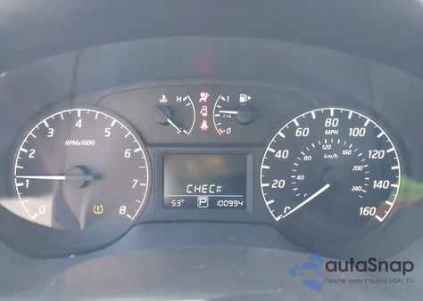 2017 Nissan Sentra S z USA, uszkodzony, nr VIN 3N1AB7AP9HY343848